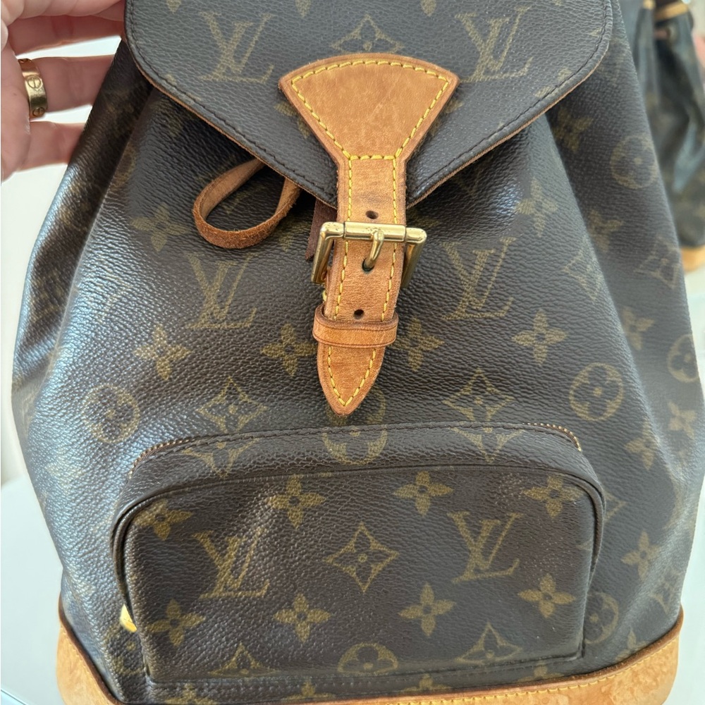 Louis Vuitton Classic Monogram Brown Backpack - Picture 2 of 8